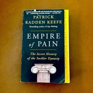 Book: Empire of Pain by Patrick Keefe Paperback. All books 3/$10!